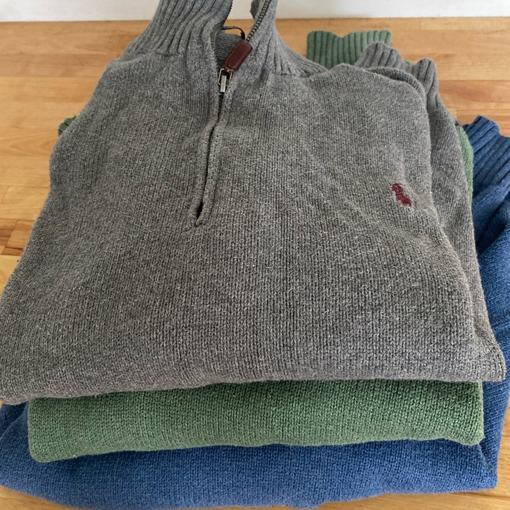 Bundle of Men’s large Polo by Ralph Lauren. 100% cotton.